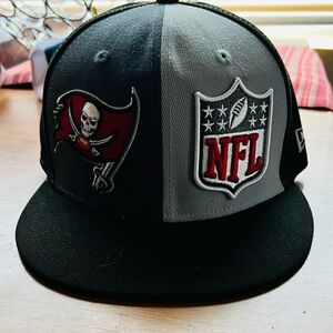 NFL Team Logo Black and Gray Cap